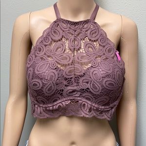 Pink push up bralette Large